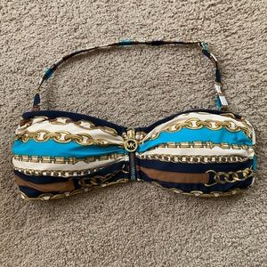 Michael Kors Strapless Bikini Top